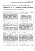 Cover page: Portadores de la luz: el papel neoplatónico de los incas en los Comentarios reales de Garcilaso