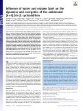 Cover page: Influence of water and enzyme SpnF on the dynamics and energetics of the ambimodal [6+4]/[4+2] cycloaddition