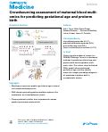 Cover page: Crowdsourcing assessment of maternal blood multi-omics for predicting gestational age and preterm birth