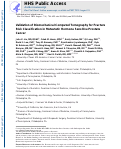 Cover page: Validation of Biomechanical Computed Tomography for Fracture Risk Classification in Metastatic Hormone-sensitive Prostate Cancer.