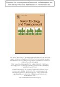 Cover page: Factors explaining variability in woody above-ground biomass accumulation in restored tropical forest