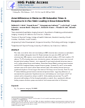 Cover page: Zonal differences in meniscus MR relaxation times in response to in vivo static loading in knee osteoarthritis