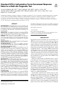 Cover page: Standard HIPAA Authorization Forms Decreased Response Rates for a Multi-site Pragmatic Trial