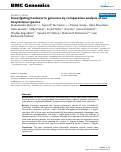 Cover page: Investigating hookworm genomes by comparative analysis of two Ancylostoma species