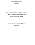 Cover page: Seeking Common Ground: First-Year U.S. University Students’ Experiences with Intercultural Interaction and Friendship in an On-Campus Residential Community