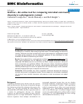 Cover page: UniFrac – An online tool for comparing microbial community diversity in a phylogenetic context