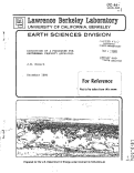 Cover page: DISCUSSION OF A PROCEDURE FOR GEOTHERMAL PROPERTY APPRAISAL