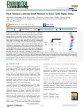 Cover page: Heat Exposure among Adult Women in Rural Tamil Nadu, India.