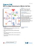 Cover page: MYC Is a Major Determinant of Mitotic Cell Fate