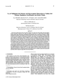 Cover page: Use of Midlatitude Soil Moisture and Meteorological Observations to Validate Soil Moisture Simulations with Biosphere and Bucket Models