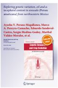 Cover page: Exploring genetic variation, oil and α-tocopherol content in avocado (Persea americana) from northwestern Mexico