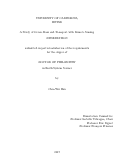 Cover page: A Study of Ocean Mass and Transport with Remote Sensing