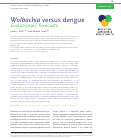 Cover page: Wolbachia versus dengueEvolutionary forecasts