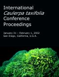 Cover page of International Caulerpa taxifolia Conference Proceedings