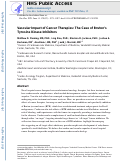 Cover page: Vascular Impact of Cancer Therapies: The Case of BTK (Bruton Tyrosine Kinase) Inhibitors.