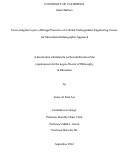 Cover page: Uncovering the Layers of Design Processes of a Global Undergraduate Engineering Course: An Interactional Ethnographic Approach