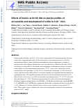 Cover page: Effects of Linoleic Acid-Rich Diet on Plasma Profiles of Eicosanoids and Development of Colitis in Il-10–/– Mice