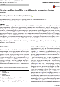 Cover page: Structure and function of Zika virus NS5 protein: perspectives for drug design