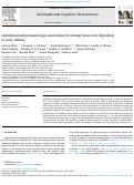 Cover page: Gestational and postnatal age associations for striatal tissue iron deposition in early infancy.