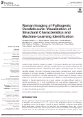 Cover page: Raman Imaging of Pathogenic Candida auris: Visualization of Structural Characteristics and Machine-Learning Identification