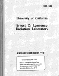 Cover page: 242 A NEW CALIFORNIUM ISOTOPE, Cf