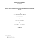 Cover page: Intelligent Statics Tutoring Systems as Tools for Undergraduate Mechanical Engineering Education