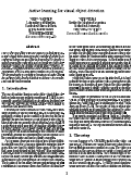 Cover page: Active learning for visual object detection