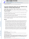 Cover page: Prospective relationships between skin color satisfaction, body satisfaction, and binge eating in Black girls