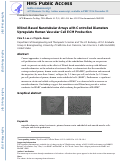 Cover page: Nitinol-Based Nanotubular Arrays with Controlled Diameters Upregulate Human Vascular Cell ECM Production