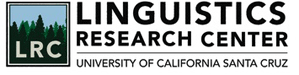 Linguistics Research Center banner