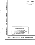 Cover page: MASS ASSIGNMENT OF 14.6 HOUR YTTRIUM POSITRON ACTIVITY