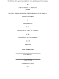 Cover page: The Effects of Co-governing and Party Size on Ideological Convergence