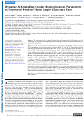 Cover page: Dynamic Scheimpflug Ocular Biomechanical Parameters in Untreated Primary Open Angle Glaucoma Eyes