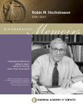 Cover page: Robin Hochstrasser Biographical Memoir