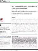 Cover page: Skp1 Independent Function of Cdc53/Cul1 in F-box Protein Homeostasis