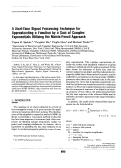 Cover page: A Real-Time Signal Processing Technique for Approximating a Function by a Sum of Complex Exponentials Utilizing the Matrix-Pencil Approach