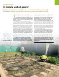 Cover page: To build a walled garden