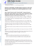 Cover page: Selective vulnerability of medial temporal regions to short-term blood pressure variability and cerebral hypoperfusion in older adults