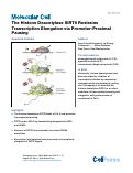 Cover page: The Histone Deacetylase SIRT6 Restrains Transcription Elongation via Promoter-Proximal Pausing.