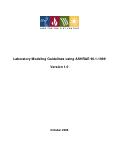 Cover page: Labs21 Laboratory Modeling Guidelines using ASHRAE 90.1-1999