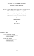 Cover page: Experiences of child maltreatment and their effects on the development of externalizing behavior problems among youth