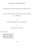 Cover page: Digital Enhancement Techniques for Digital Fractional-N Phase-Locked Loops