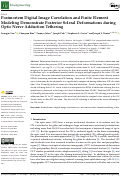 Cover page: Postmortem Digital Image Correlation and Finite Element Modeling Demonstrate Posterior Scleral Deformations during Optic Nerve Adduction Tethering.