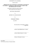 Cover page: Michel Foucault's Political Economy in Les mots et les choses: A Critique of the Linguistic Turn in the Historiography of Ideas