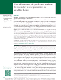 Cover page: Cost-effectiveness of apixaban vs warfarin for secondary stroke prevention in atrial fibrillation