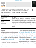 Cover page: A cross-sectional and longitudinal analysis of reward-related brain activation: Effects of age, pubertal stage, and reward sensitivity