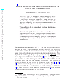 Cover page: Hodge type of the exotic cohomology of complete intersections