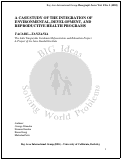 Cover page of A Case Study of the Integration of Environmental, Development, and Reproductive Health Programs: TACARE-Tanzania