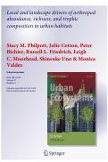 Cover page: Local and landscape drivers of arthropod abundance, richness, and trophic composition in urban habitats