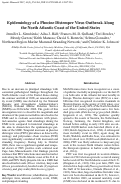 Cover page: Epidemiology of a Phocine Distemper Virus Outbreak Along the North Atlantic Coast of the United States